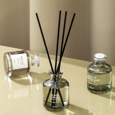 China Gift & Good Quality Glass Oil Bottle 50ml 100ml 150ml Reed Diffuser Empty Craft Essential Bottle For Aromatherapy Oils for sale