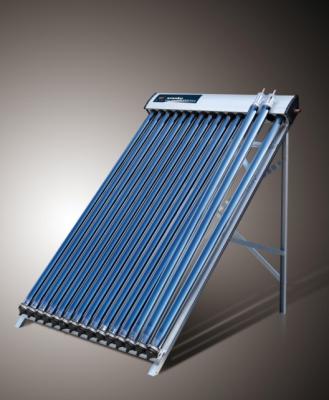 China Antifreeze glass slot pressurized solar collector with heat pipe for sale