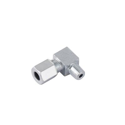 China Factory Wholesale Right Angle Cable Connectors Quick Coupler Stainless Steel Elbow Pipe Connectors Latest for sale