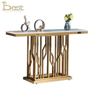 China Modern Console Table Handmade Scandinavian Style Table Lateral Side Console for sale