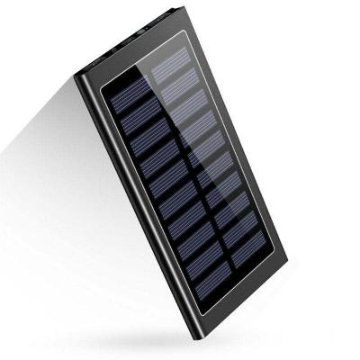 China Quick Charge Support High quality Power Bank Environmental Outdoor 10000mah Solar Charger Solar Power Bank Panel Charger for sale