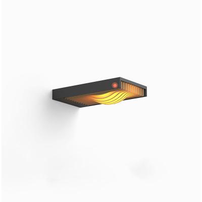 China 2021 New Garden Lights IP54 Solar LED Wall Light Outdoor Garden Ce Accept OEM Aluminum Solar Wall Light for sale