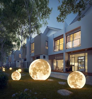 China Unique New Design Popular Garden Garden Lighting Led Lights Outdoor Moon Light for sale