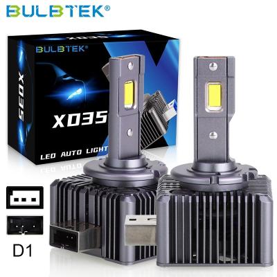 China BULBTEK XD35 6000K 110W D1 D1S D2 D2S D3 D3S D4 D4S D5 D5S D8 D8S Auto Light Bulb BULBTEK XD35 Car Lamp Fan CANBUS LED Headlight Bulb Badger for sale