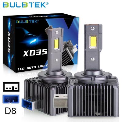 China BULBTEK Accesorios Para LED Car Auto Headlight Bulb 110W White Head Lamp Auto Light Alexander 126H XD35 30000 Lumen D1 D2 D3 D4 D5 D5S D8 D8S for sale