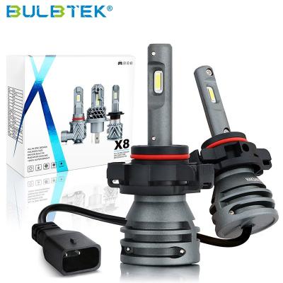 China BULBTEK X8 881 5202 9012 Hot Selling Head Lamp 880 LED Headlight Factory Supply High Power 100W Car LED Headlight Bulb Orion for sale