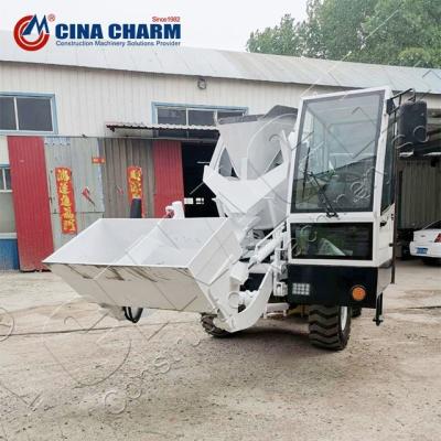 China Car concrete mixer loading concrete mixing truck for sale 3.5 cubic meter automatic concrete mixer truck for sale