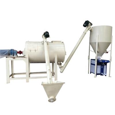 China High Technical Simple Dry Mix Mortar Mixing Plant Automatic Mortar Production Line for sale