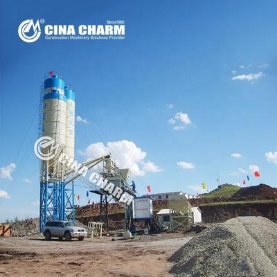 China The Construction Projects Concrete Precast Concrete Plant HZS50 Concrete Batching Plants for sale