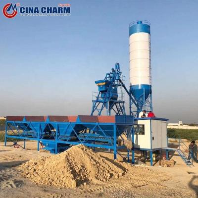 China HZS35 Construction Industry Prepared Concrete Mixing Plant for sale