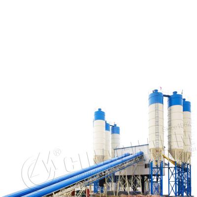 China Building Works Small Automatic Prepared Concrete Batching Plant 60m3/h for sale