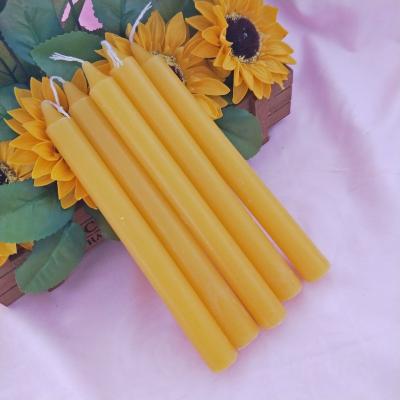 China Citronella essence yellow flameless candle for sale