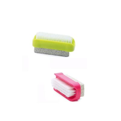 China Hot Selling Mini Pumice Pedicure Bath Pumice Nail Soft Brush for sale