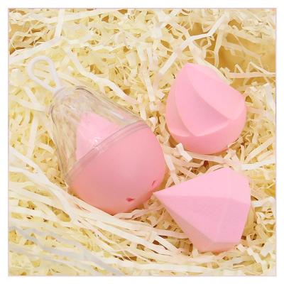 China Wholesale Hot Sale Cosmetic Sponge Beauty Cosmetic Oblique Flat Blast Makeup Sponge for sale