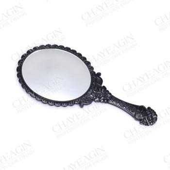 China Advanced cheap flexible plastic handle mirror sight cosmetic mirror for sale