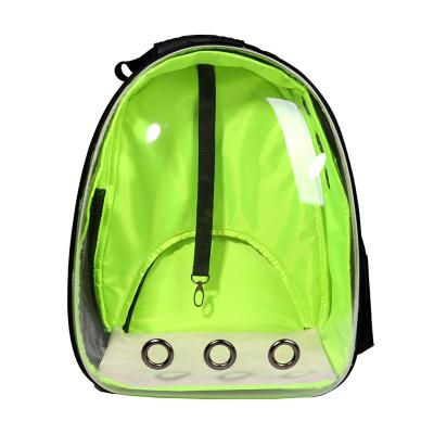 China Travel Breathable Transparent Bag Pet Capsule Backpack Large Space Pet Backpack for sale