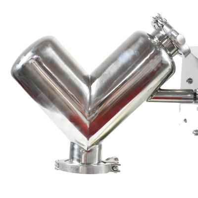 China Factory Sale High Efficient Powder Mixer Machine Stainless Steel VH2 V Type Pharmaceutical Mixer/Powder Mixer V for sale