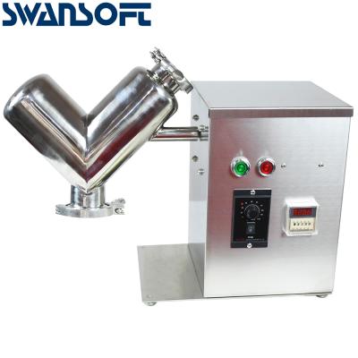 China Powder High Efficiency V Type Pharmaceutical Mixer / V Model Powder Mixer VH2 for sale