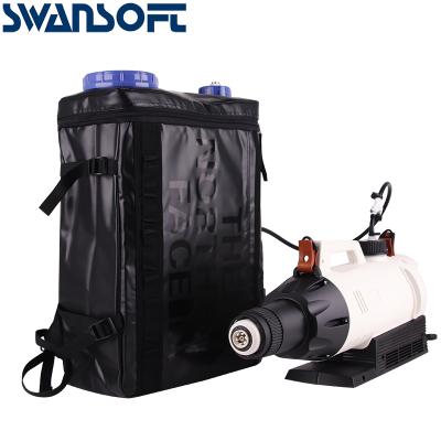 China Swansoft garden machine ulv portable electric sprayer fogger cold electrostatic handheld fogger sprayer for sale