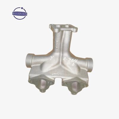 China High quality iron diesel engine parts exhaust manifold 6151-12-5120 for sale