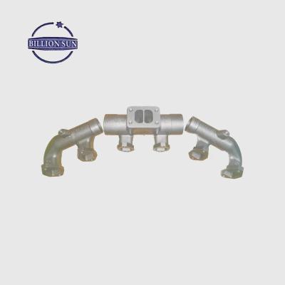 China High quality exhaust manifold 300-7 225-9 iron diesel engine parts for sale