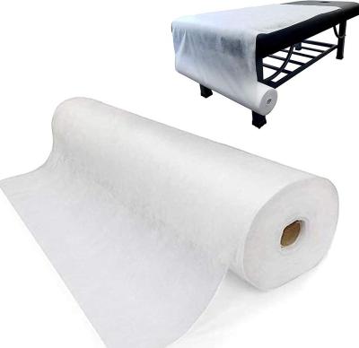 China Disposable Disposable Waterproof Pe Laminated Paper Examination Paper Bed Sheet Absorbent Crepe Medical Exam Table Paper Roll for sale