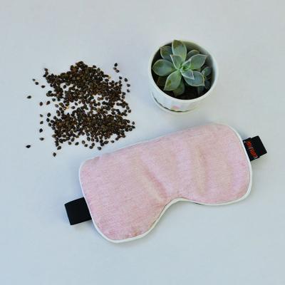 China Wholesale Adjustable Healthy Aroma Eye Mask And Shoulder Wrap Aromatherapy Heating Pillow With Buckwheat Seed for sale