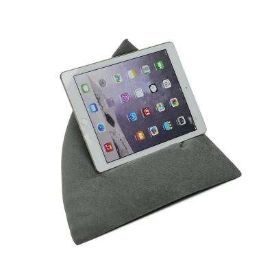 China Fireproof Angle Mobile Phone Tablet Stand Reading Support Pillow Lap Tablet iPads Soft Stand Pillow for sale