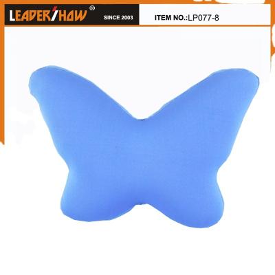 China Anti-Static Comfortable Memory Foam Butterfly Pillow Office Chair Lumbar Back Cushion Pain Relief Resting Soft Waist Cushion for sale