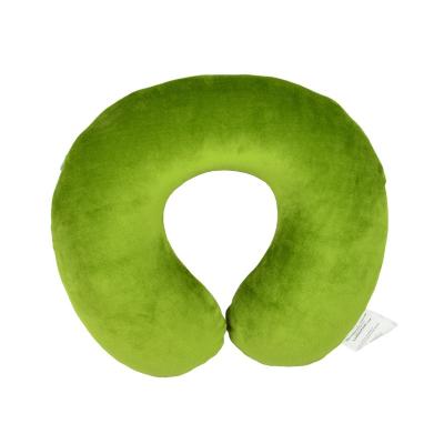 China Factory Wholesale Anti-Static Car Airplane Office Rest Memory Foam Neck Support Travel Pillow for sale