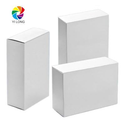 China Recyclable Low Price Blank White Paper Box for sale