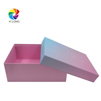 China Recyclable CMYK Printing Shoe Box Paper Boxes Opens Packaging Cosmetic Box For Clothes Gift Packaging Recyclable Packing Items for sale