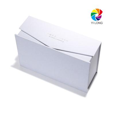 China New Design Recyclable Flip Magnetic Box With Paper Boxes Opens Packaging Box for sale