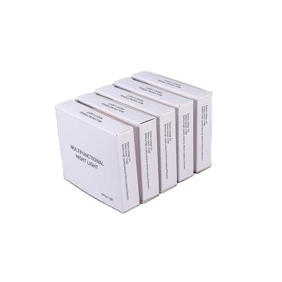 China Recyclable Custom Design Logo Color Printed Paper Packing White Folding Paper Cartons Gift Box for sale