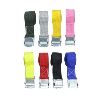 China Cargo Binding High Quality 400lbs Zinc 1 Inch 25mm Soothe Buckle Cargo Cam Buckle Link Down Lashing Strap for sale