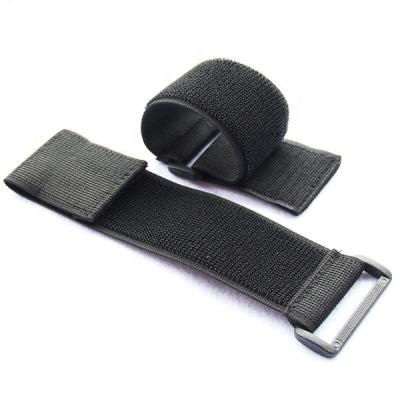 China Durable Adjustable Elastic Band Hook And Loop Fastener Elastic Strap With Hook for sale