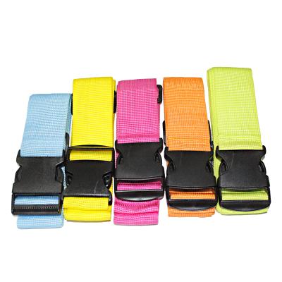 China Wholesale Eco-friendly Durable Adjustable Belt Luggage Strap With Buckle Handle Strips à venda