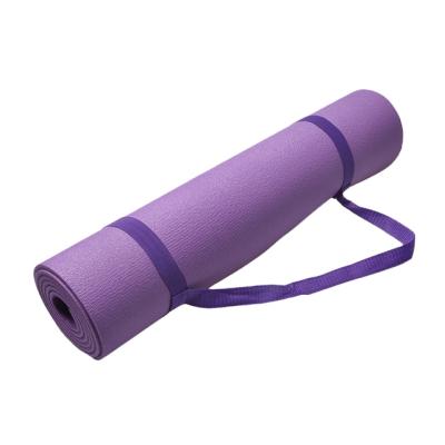 China Durable Anti-Tear Exercise Yoga Mat With Strap Custom Length 100% Cotton Yoga Mat Adjustable Carrying Strap for sale