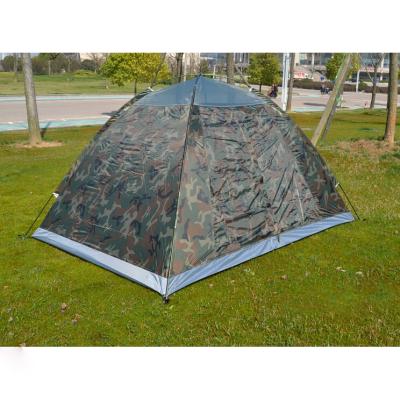 China Camouflage Aluminum Double Layers Military Outdoor Camouflage Hunting Blind Tent For Sale for sale