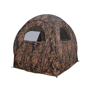 중국 Outdoor Gallery Camping One Person Camouflage Hunting Tent Blind 판매용