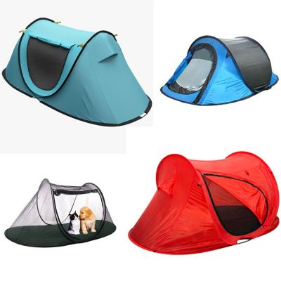 China Sustainable Line China Manufacture Support Customized Size Pop Up Pet Tent For Pet Supplies Dog for sale