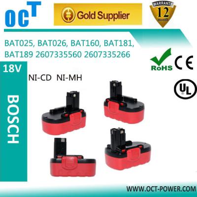 China BAT038 BAT040 BAT041 BAT140 for bosch 18V 2000mAh Battery for sale