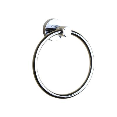 China Modern High Quality Durable Modern Bathroom Stainless Steel Wall Mounted Towel Ring Holder for sale