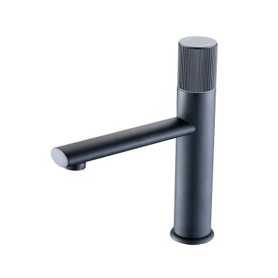 China Modern Single Lever Basin Faucet Metered Faucets With Copper Body Zinc Alloy Handle for sale