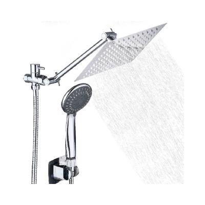 China With Overhead Slide Bar Bathroom Faucet Accessories And Hand Held Shower Head Sets for sale