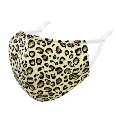 China Breathable Anti Pollution Dust Mouth Mascaras Printed Adult Face Cover With Adjustable Earloop Leopard Face Masked For Women Tapabocas for sale