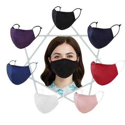 China Reusable and Washable Breathable FaceMask with 2 Adjustable Straps for Women, Element Nose Wire and Filter Pocket, Breathable Dust Maskes for sale