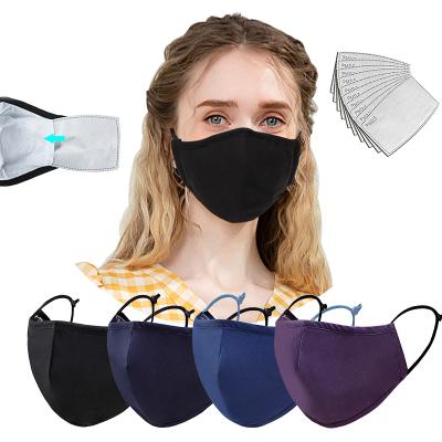 China Newest 2021 Good Years Facemask Breathable Dust Cotton Pluggable Filter Mouth Covering Protective Maskes Adult for sale