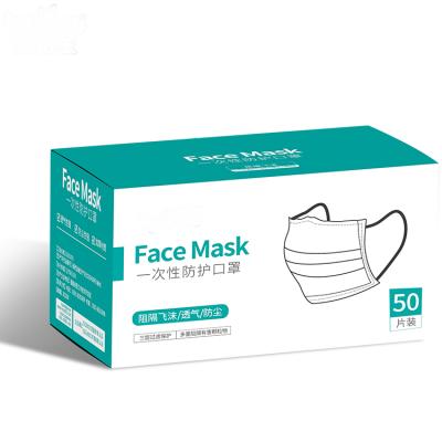 China Good Quality Naxin Conventional Best Price Disposable Mask 3ply Civilian Face Mask for sale