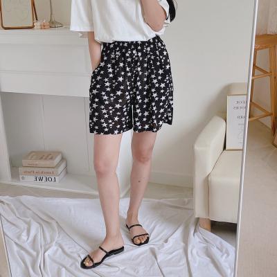 China 2022 New Summer Anti-Wrinkle Wide Leg Pants For Women Elastic Waist Big Waist Beam Pants Women High And Wide Leg Pants for sale